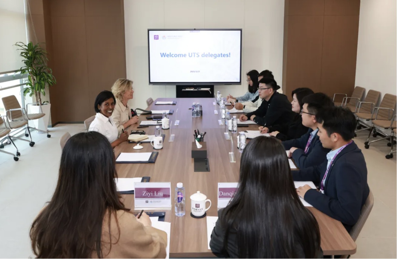 悉尼科技大学与深圳理工洽谈国际合作