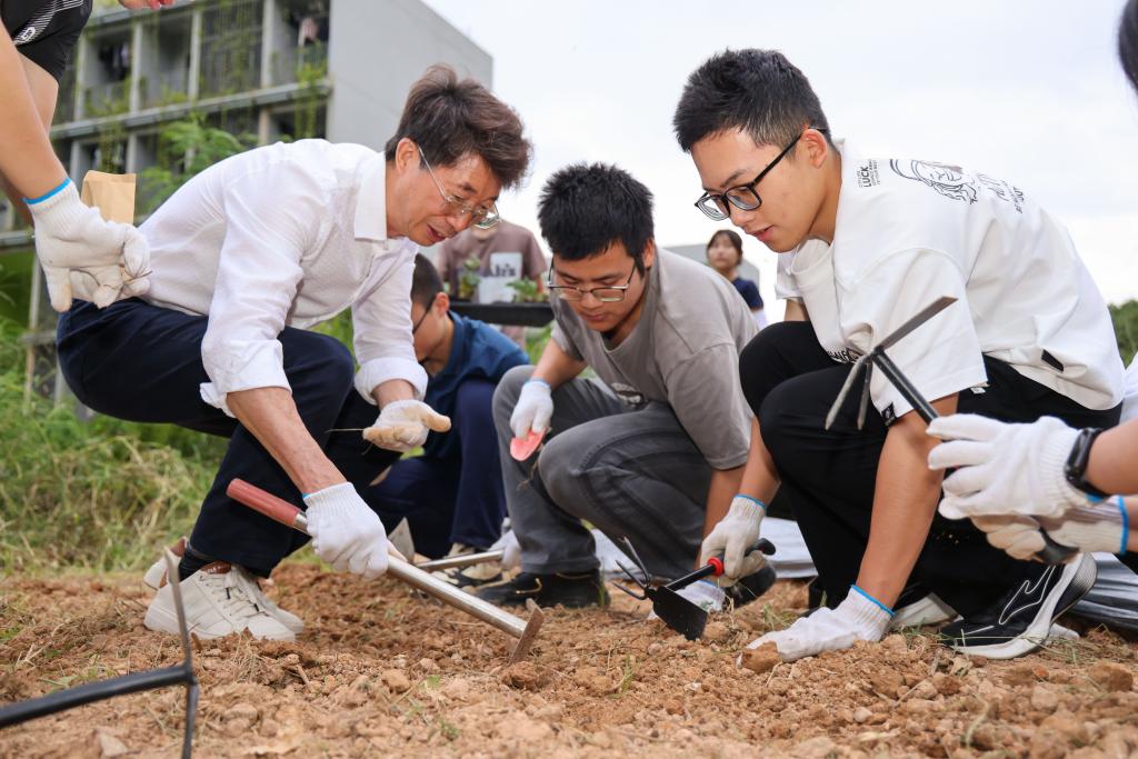 深圳理工大学“学种地”的队伍又壮大了