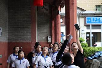 麦氏宗祠实地考察学习1