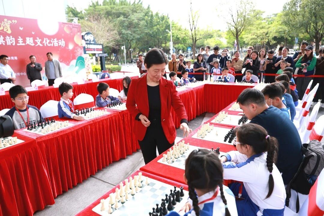 “棋”乐融融！深圳理工大学“世界棋后”助阵光明元宵主题活动